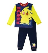 PIKACHU POKEMON POKEMONY PIŻAMA PIŻAMKA DLA CHŁOPCA 140 10 LAT