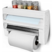Uchwyt na rolki ręczniki kuchenne METALTEX na papier folię spożywczą NOWY