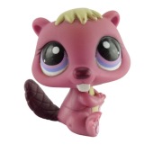 LITTLEST PET SHOP LPS PETSHOP - Bóbr #1410 [j349]