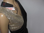 sukienka LMC czarno-złota r. M