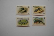 Kiribati Sw 159-62** jaszczurki