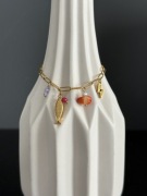 Delikatna bransoletka sea rybka Zezu jewelry kamienie