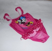 dziewczęcy różowy kostium  kąpielowy Disney z Minnie