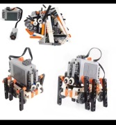 Robot pająk do składania – zestaw edukacyjny STEM | ruchomy model DIY