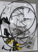 Magura mt7 pro klamki  HC3 p+t+tarcze komplet jak nowe