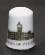 Naparstek Kolekcjonerski Porcelanowy The Houses of Parliament London