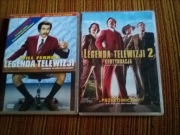 Legenda telewizji 1 i 2 Ron Burgundy Will Ferrell 2DVD Polski lektor/napisy