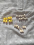 Główki Lego oraz lego Cobi 
