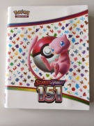 Oryginalny album Pokemon TCG - Scarlet & Violet 151