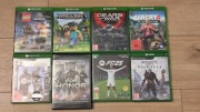 Zestaw 8 gier Xbox One / Series X (FC 25, Valhalla, Minecraft i inne)