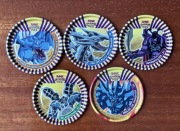 Yu-Gi-Oh! Shadow Tazo 5 sztuk