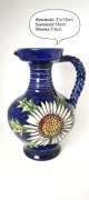 Dzban ceramik dekor kwiatowy Austria lata 60
