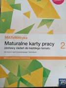 MATeMAtyka 2 Maturalne karty pracy dla liceum i technikum 