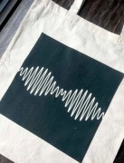 Torba bawełniana torebka tote bag cotton bawełna beżowa arctic monkeys 