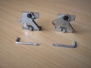 Kompletny mechanizm włączający zapis w magnetofonach M-8000 [ZRK / Unitra]