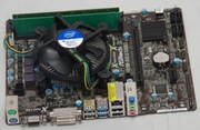 Płyta główna Asrock H61M-DG3/USB3 + procesor, RAM