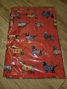 szal chusta pieski pieseczki 180x90 wiskoza