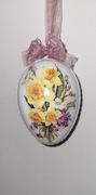 Jajko wielkanocne decoupage, rękodzieło