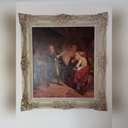 Oryginalny obraz Gerhard Dickmeis (1918 -1978)