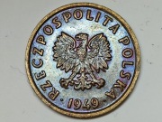 5 groszy 1949 Brąz stan 1 (856)