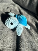 Żółwik amigurumi