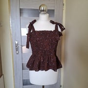 Wzorzysta bluzka na ramiączkach Brave Soul London