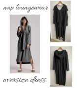 Nap loungewear sukienka oversize dzianina