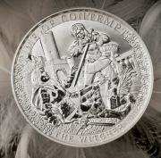 1oz Czas pogardy - Wiedźmin -  1 uncja Ag 9999 The Witcher Time of Contemp