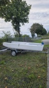 Katamaran typu Hobie Cat+ przyczepa Niewiadów 