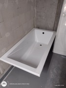 Wanna Besco Modern 140 x 70 + stelaż + obudowa