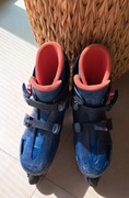 Rollerblade granatowe rolki do nauki r. 37-38
