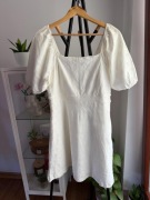 Bawełniana letnia sukienka z bufiastymi rękawami 95% cotton