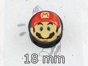 VENOM SNAKE nowy plug tunel MARIO BROS czarny piercing 18mm VS161