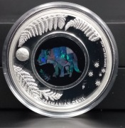 PODŚWIETLANY!*AUSTRALIAN OPAL S.*THE TASMANIAN DEVIL*1ozSILVER+OP/UNIKAT/O5