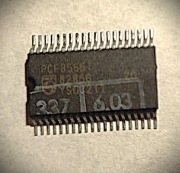 PCF8566T Philips NXP sterownik LCD licznik samochodowy