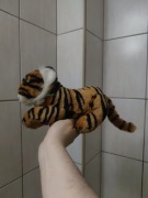 Pluszowa zabawka duża zwierzęta zwierzątko Tygrys tygrysek lew brązowy pom