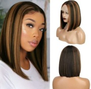 Peruka bob lace front pasemka