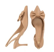 Czółenka szpilki Ochnik skóra