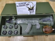 Army Vodka 1.2l AK-47 +granat skrzynia na prezent Nowa!