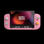 CRKD Nitro Deck Retro Pink Edition + Nitro Deck Carry Case Nintendo Switch