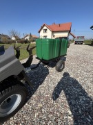 Przyczepka beczka do traktorka/quada