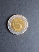 5 zł obiegowe 2017r 