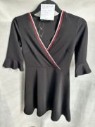 Czarna sukienka rozkloszowana Bodyflirt r. 32/34