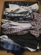 MIX Odzieży używanej - BOX koszul