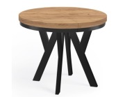 Stół okrągły z maskownica rozkladany