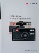 Prospekt Leica Minilux