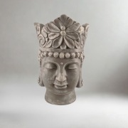 BUDDA GŁOWA DEKORACJA DONICA