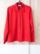 koszula, rozm. L, vintage, retro, prl, kołnierzyk, gładka, luźny krój