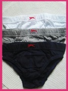 Nowe 3 pack slipki Slazenger 7-8 lat 
