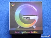 Sprzedam nową lampka led gamingowa rgb głośnik ładowarka indukcyjna zegar